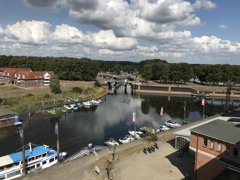 Ausblick Hotel Dömitzer Hafen