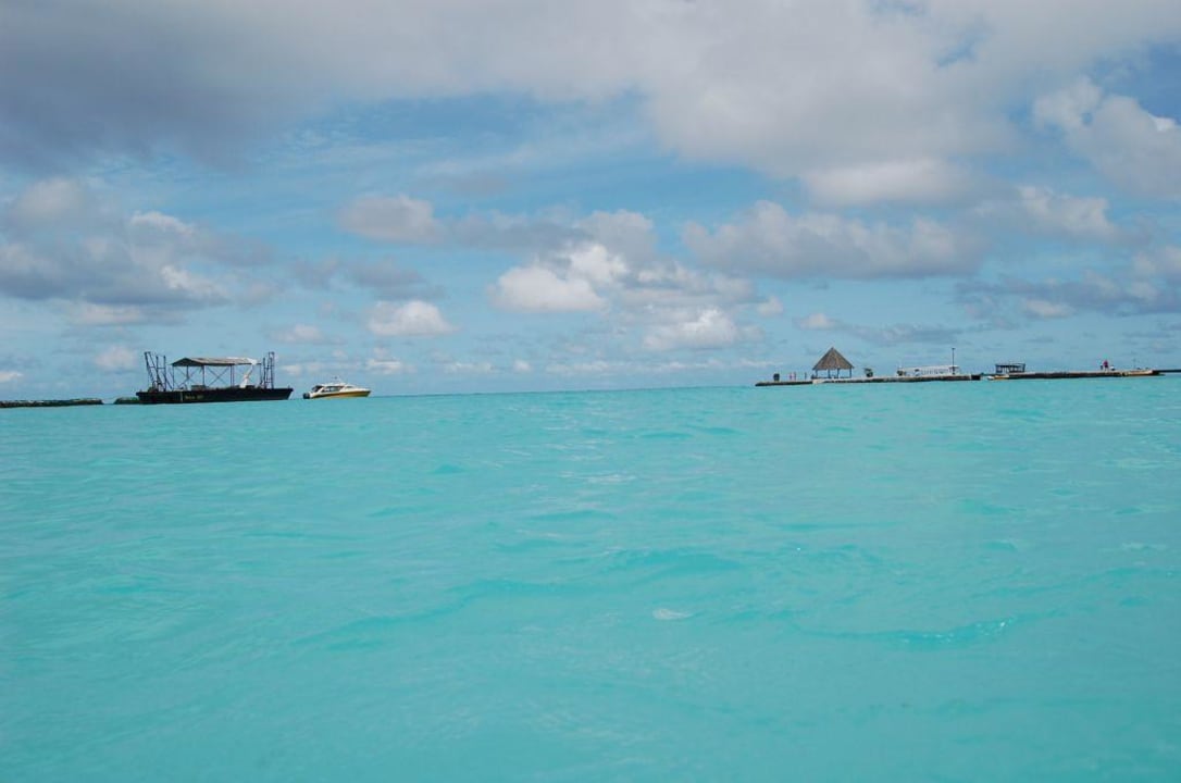 Blick von der Ostseite Summer Island Maldives