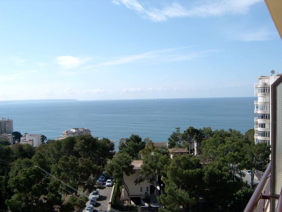 Ausblick vom Balkon Blickrichtung Palma BQ Belvedere Hotel