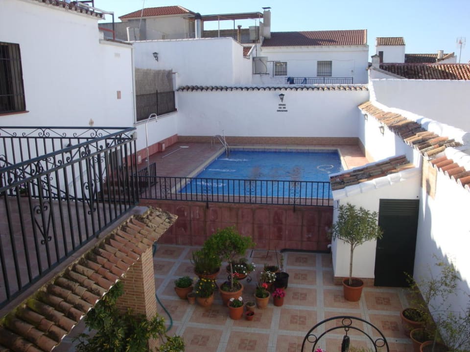 Aussicht von Zimmer 4 Hotel Palacio del Intendente