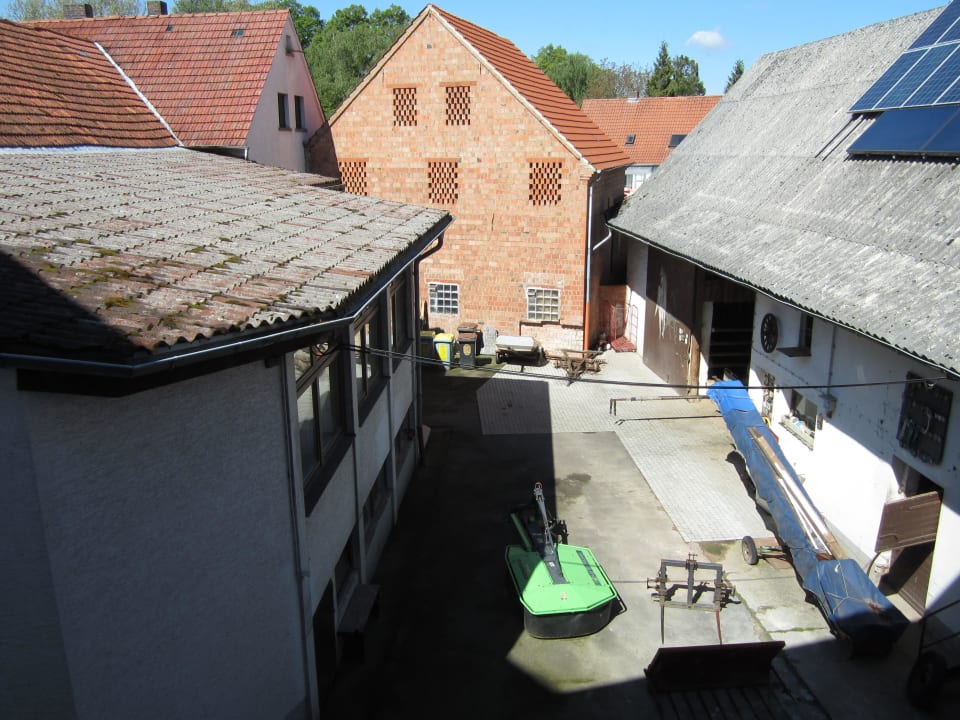 Innenhof Landgasthof Goldener Engel