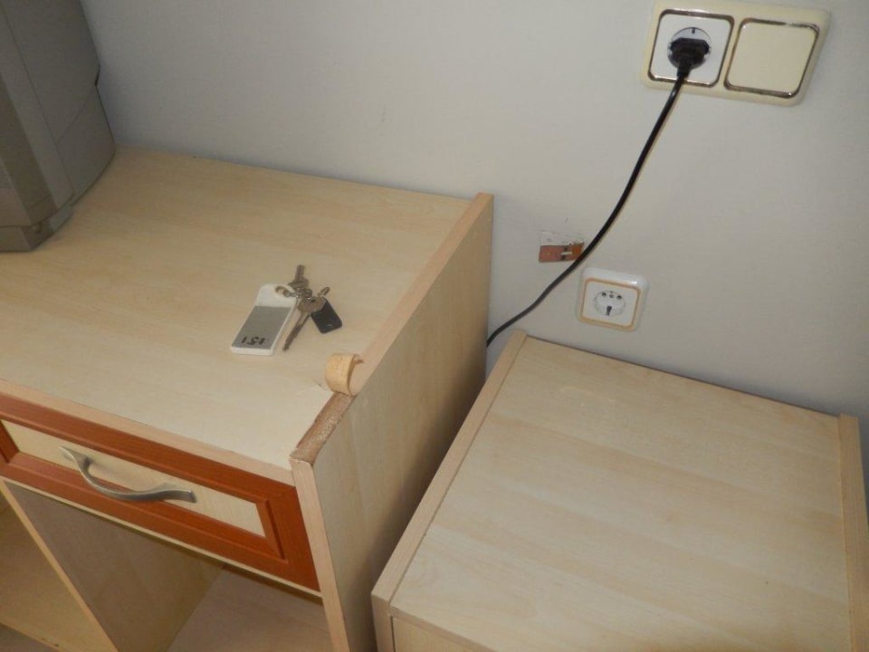 Ein in die Jahre gekommenes Hotel Incekum Su Hotel