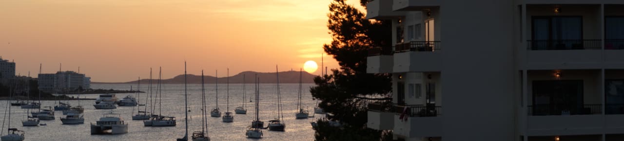 Panoramaausblick Zimmer Hotel Osiris