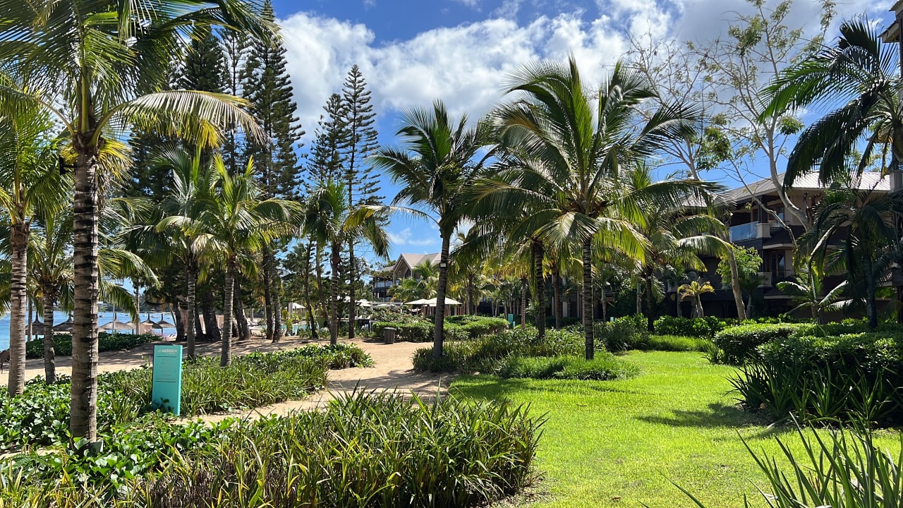 Gartenanlage Le Meridien Ile Maurice