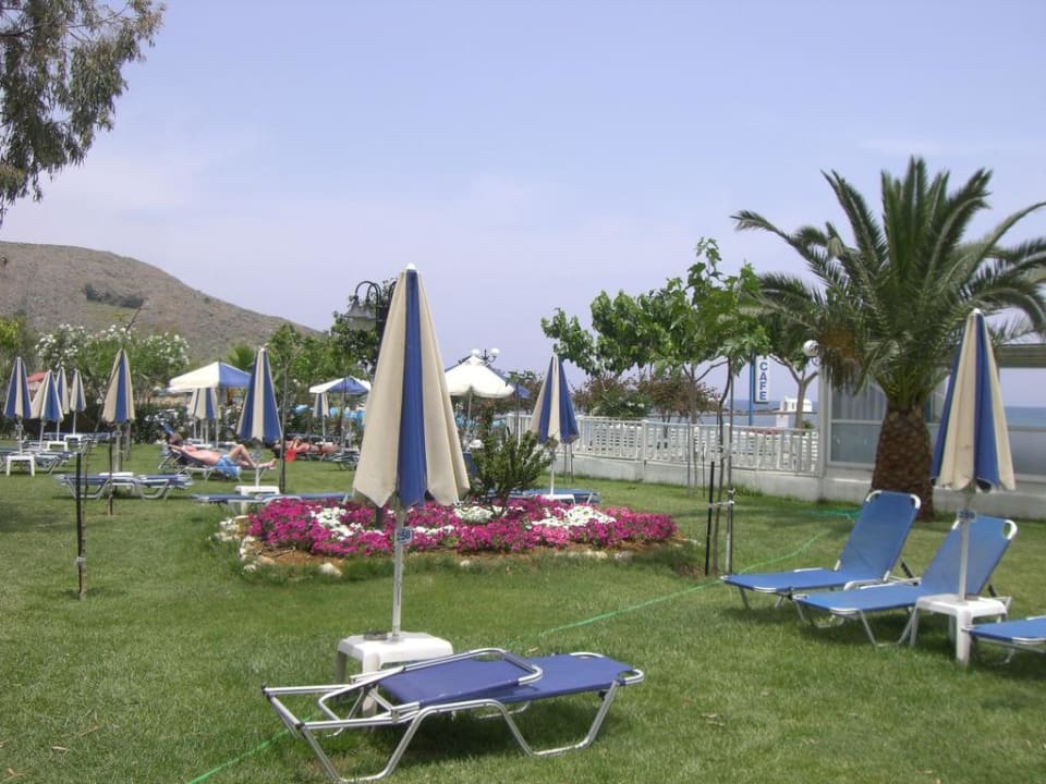 Liegewiese Corissia Beach Hotel