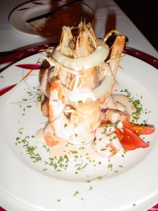 Cocktail Crevettes nach Art des Hauses Blau varadero - Adults only