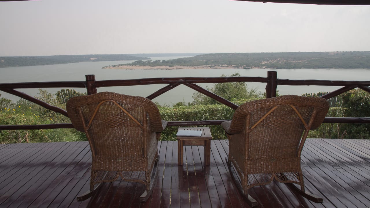 Ausblick Mweya Safari Lodge