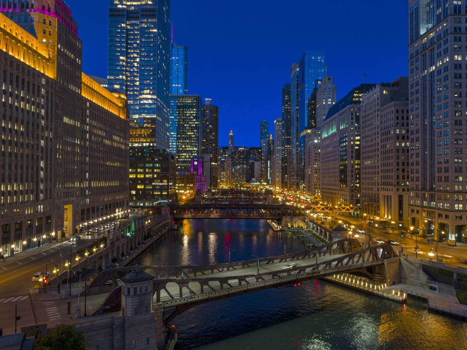 Ausblick Holiday Inn Chicago Mart Plaza River North