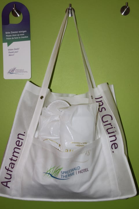 Bademantel+Schlappen Spreewald Thermenhotel