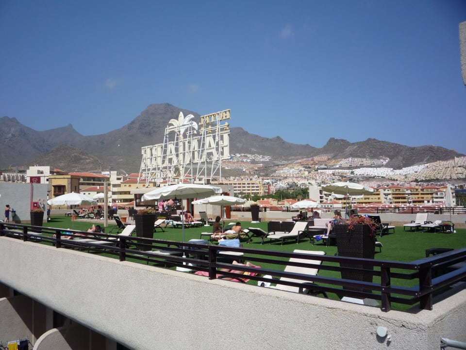 Ein Teil der sehr schönen, ruhigen Dachterrasse GF FANABE