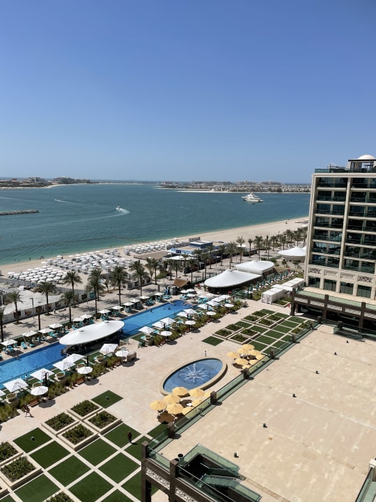 Ausblick Hilton Dubai Palm Jumeirah