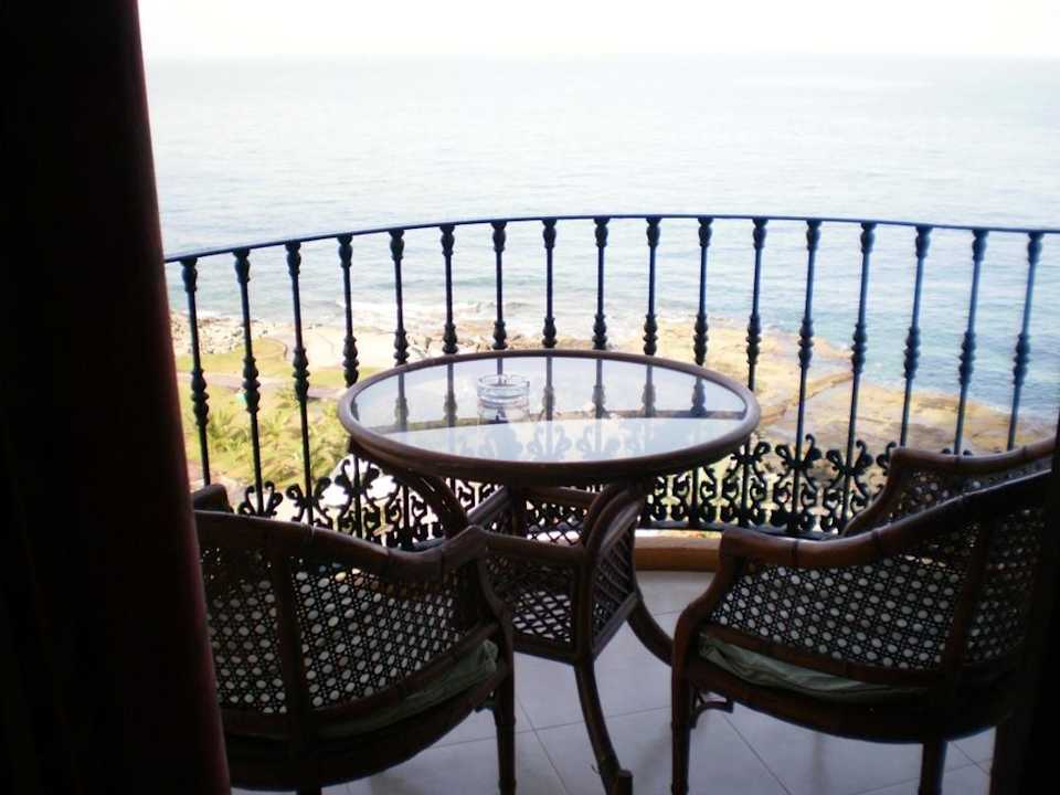 Blick vom Zimmerbalkon 7. Etage Bull Dorado Beach & Spa