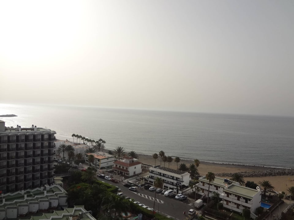 Die Ansicht "bei Buchung Meerblick" allsun Hotel Lucana