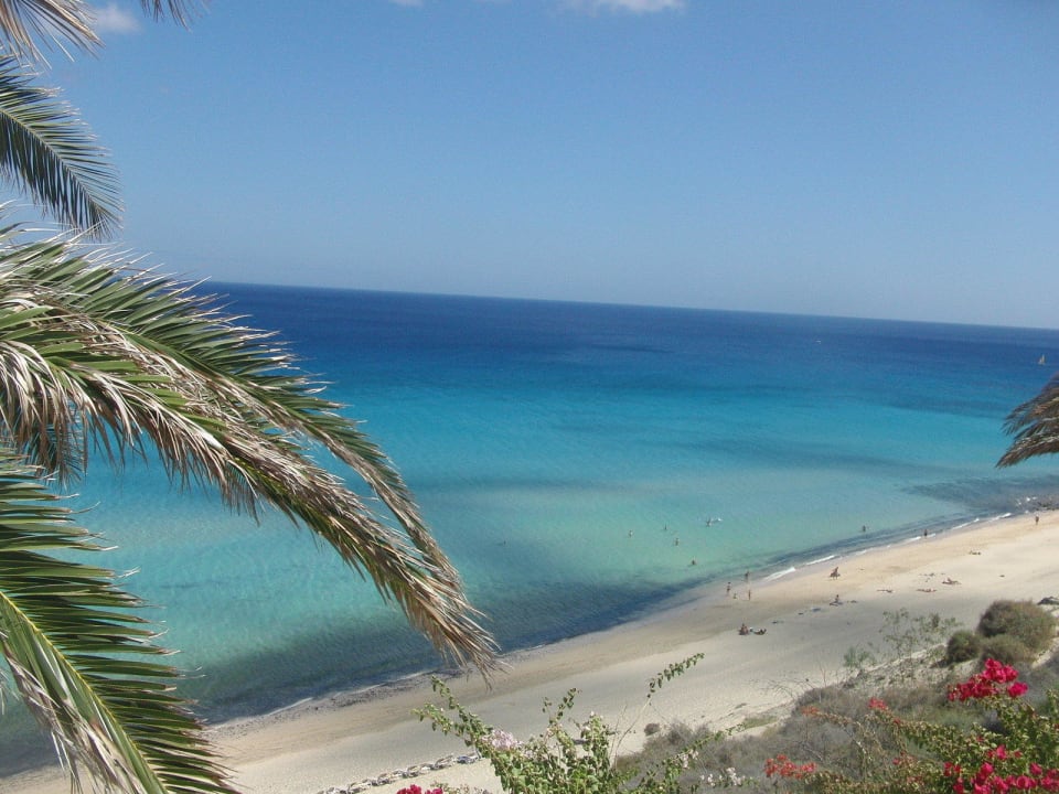 Blick auf den Strand vom Hotel/von der Treppe aus SBH Club Paraiso Playa
