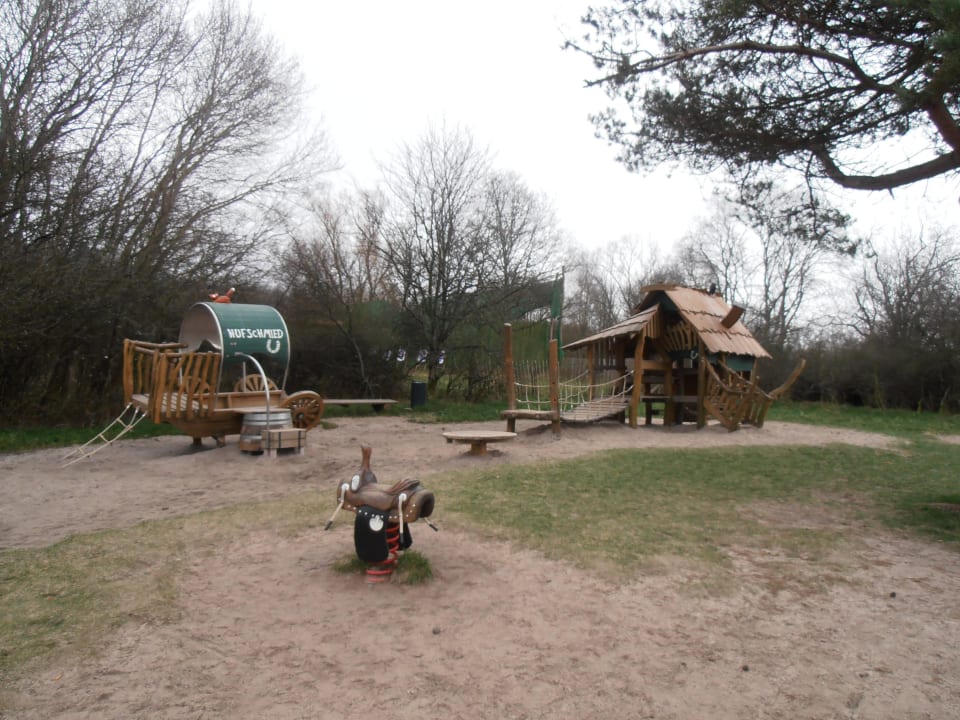 Spielplatz am Bauernhof Center Parcs Park Bostalsee