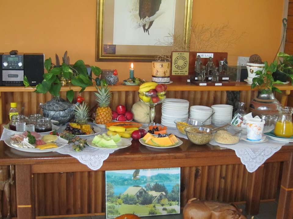 Frühstücksbuffet B&B Fish Eagle Lodge