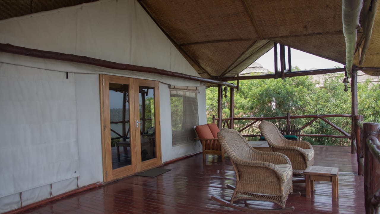 Zimmer Mweya Safari Lodge
