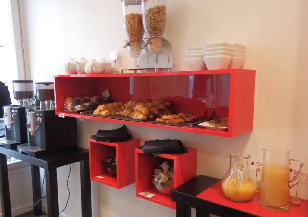 Frühstücksbuffet Hotel Le Chat Noir