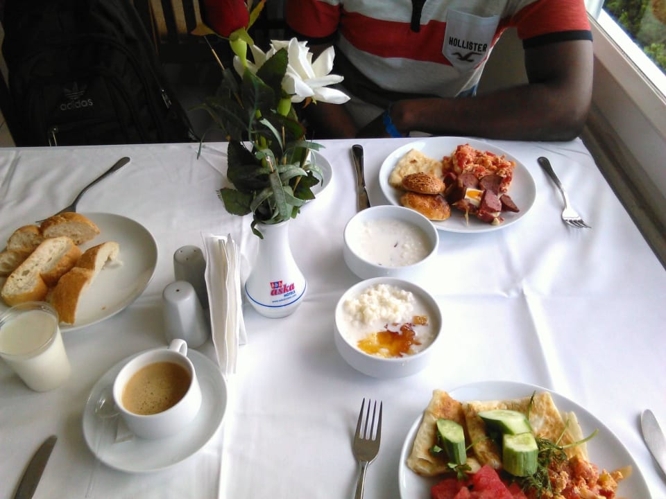 Frühstück Hotelrestaurant Hotel Aslan City Kleopatra