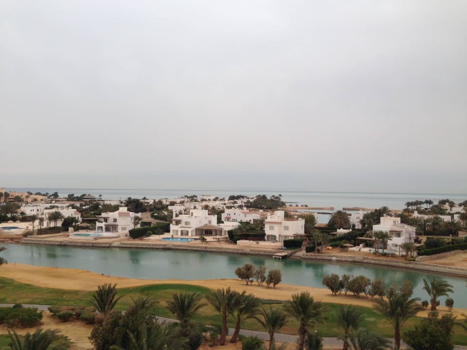 Aussicht vom Turm über El Gouna Club Paradisio El Gouna, Red Sea