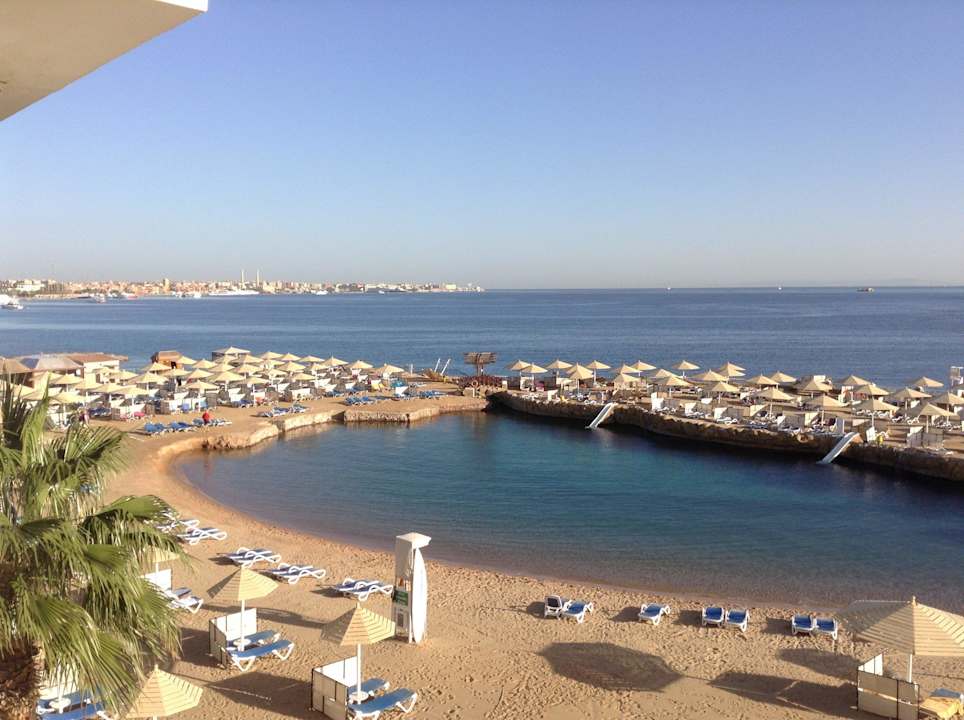 View from the balcony over to the lagoon SUNRISE Holidays Resort (Adults Only)
