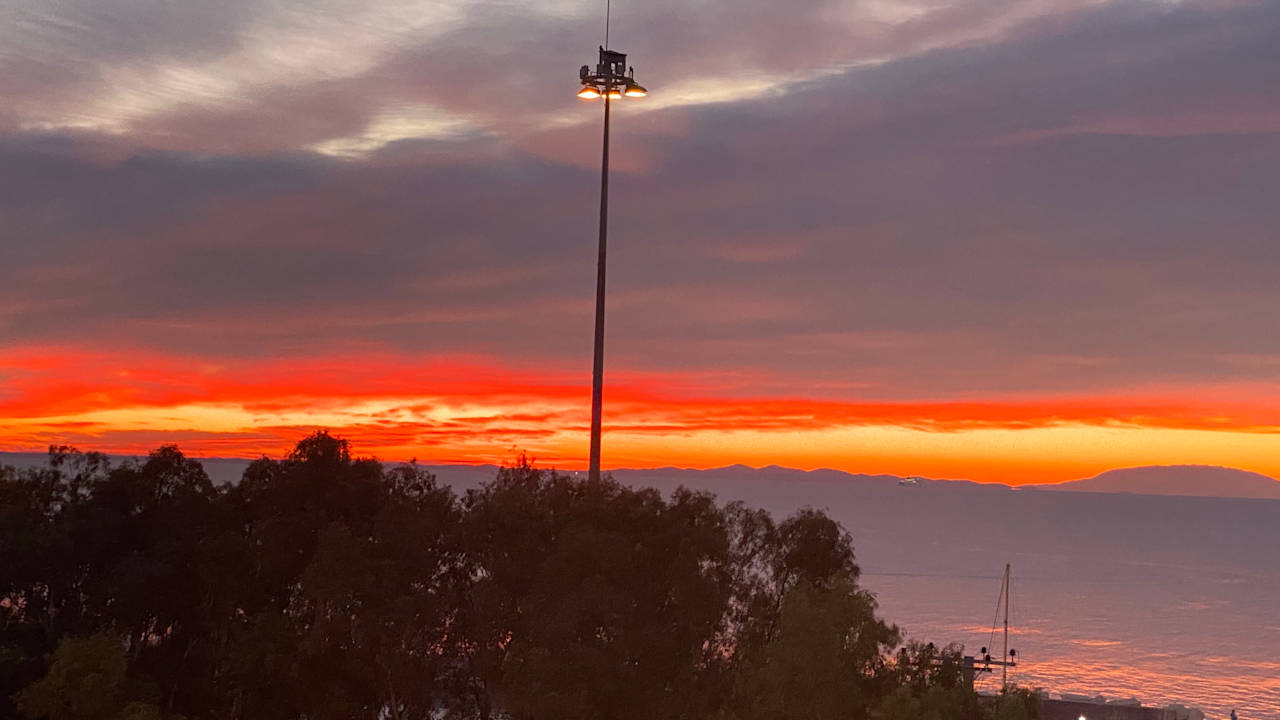 Ausblick Patras Marina - Blue Sky