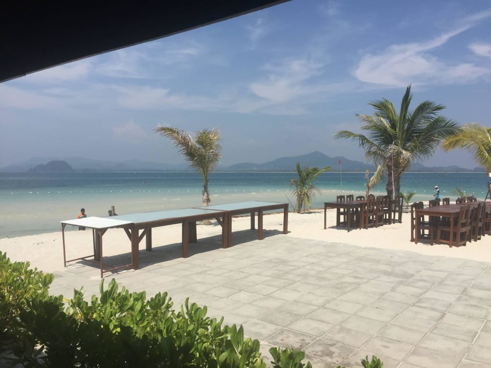 Restaurantausblick Koh Mook Sivalai Beach Resort