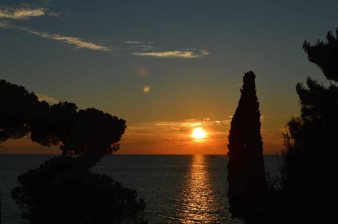 Abendsonne zum Abendessen Hotel Parentium Plava Laguna