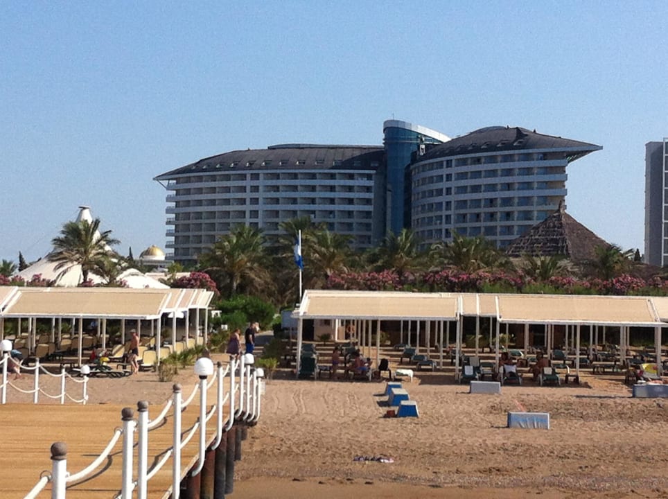 Sicht vom "Steg" aus Royal Wings Hotel
