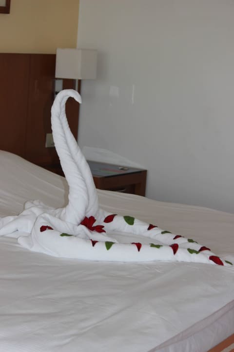 Blüten-Schwan Cleopatra Luxury Resort Makadi Bay