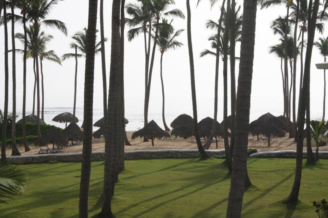 Blick vom Zimmer Grand Sirenis Punta Cana Resort & Aquagames