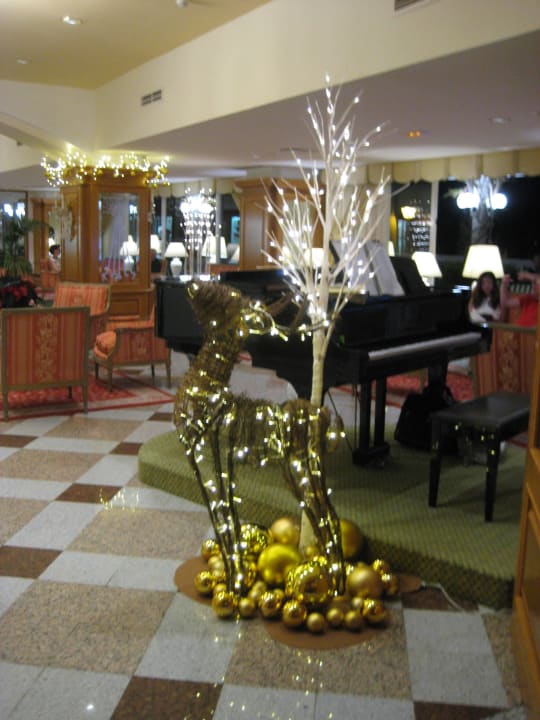 Weihnacht an der Rezeption Hotel Riu Palace Maspalomas Adults Only