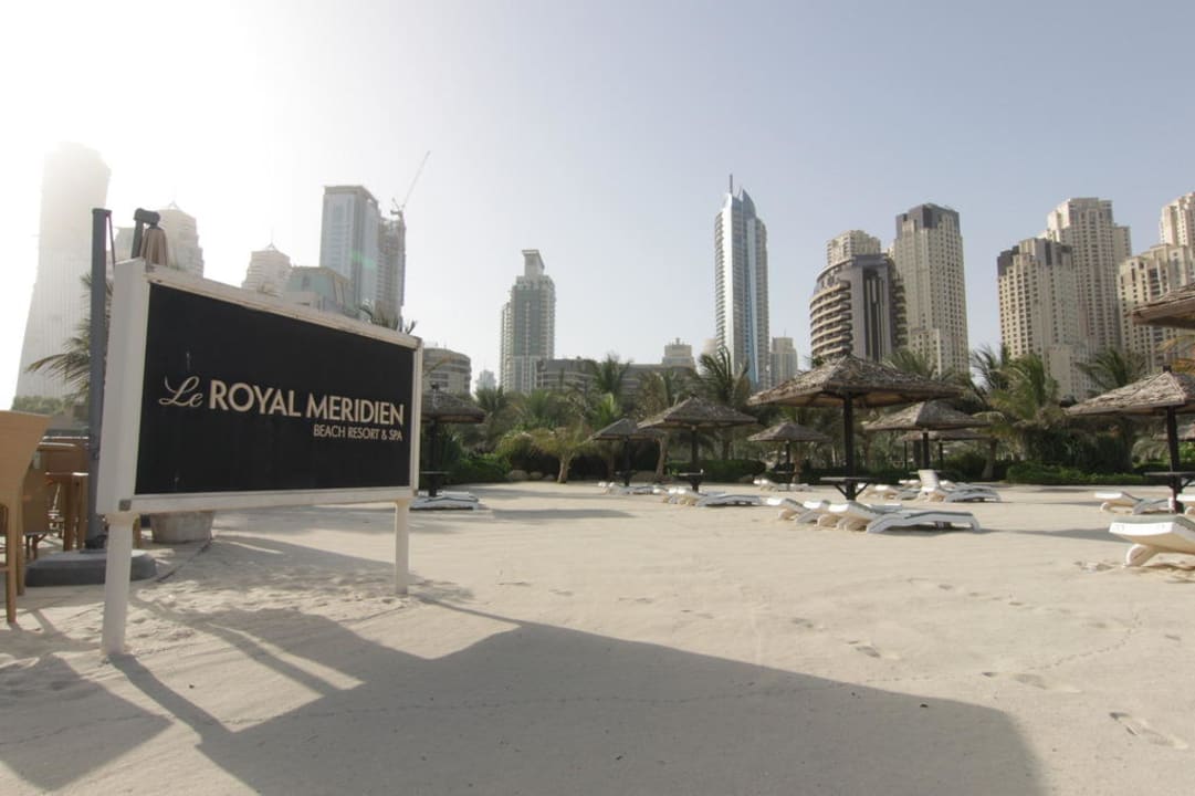 Strand und Garten Le Royal Méridien Beach Resort & Spa Dubai