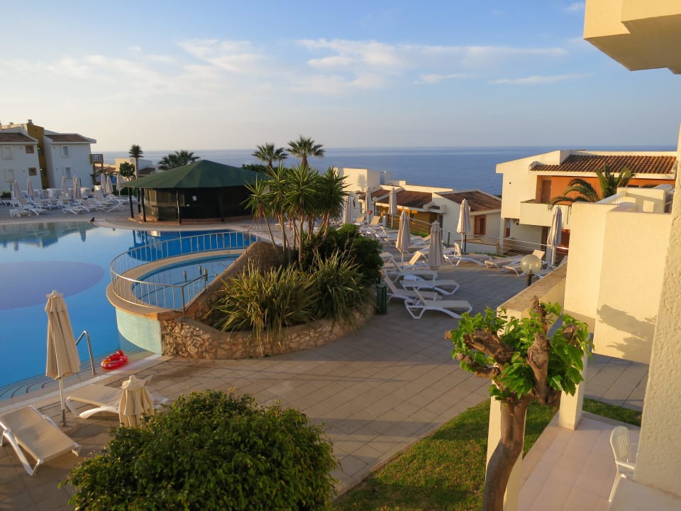 Blick von Balkon N 413 blau punta reina