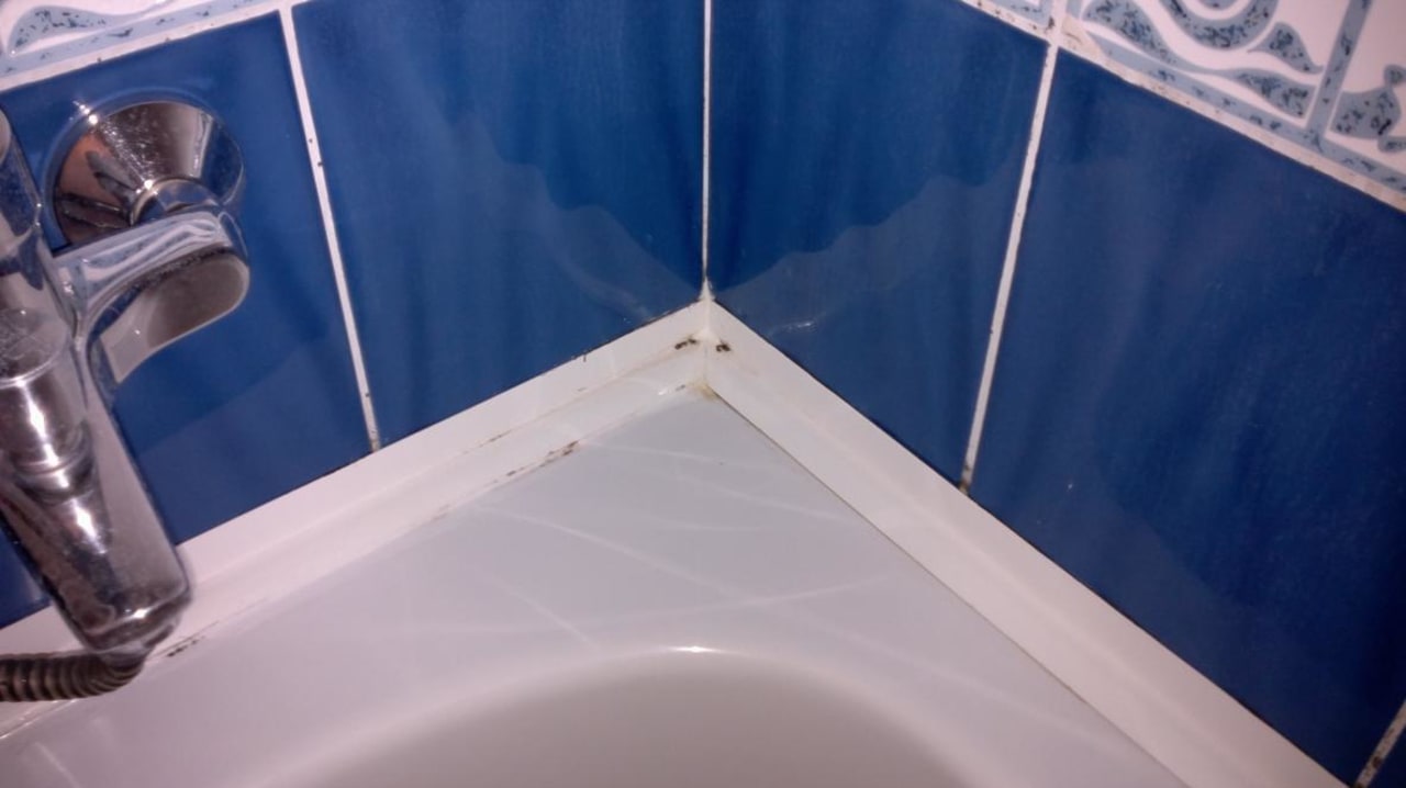 Schimmel an Badewanne VONRESORT Golden Coast