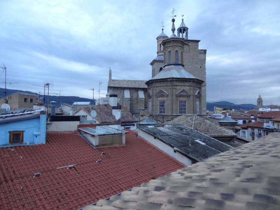 Die Aussicht aus meinem Zimmerfenster Hotel Maisonnave