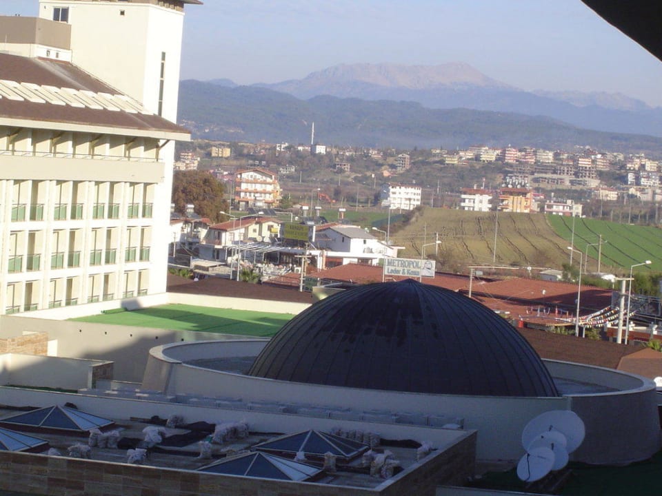 Ausblick vom Zimmer Richtung Kumköy Sunis Kumköy Beach Resort Hotel & Spa