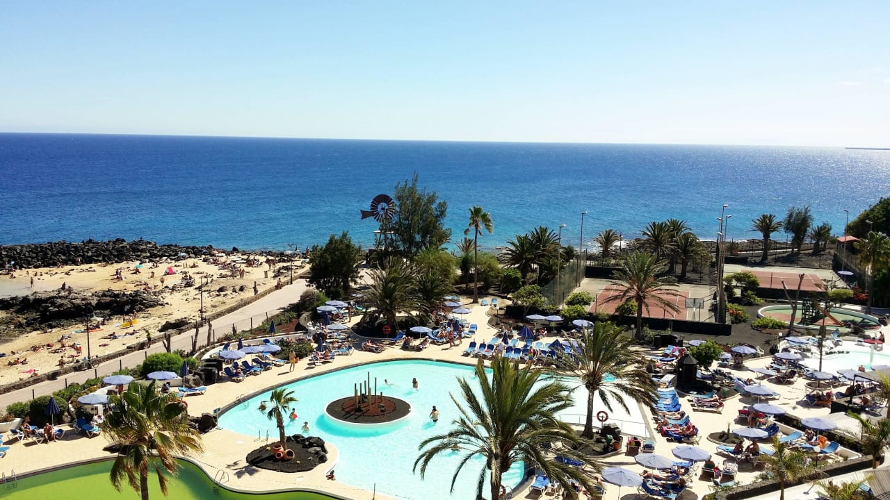Blick aus dem Zimmer 526 Hotel Grand Teguise Playa