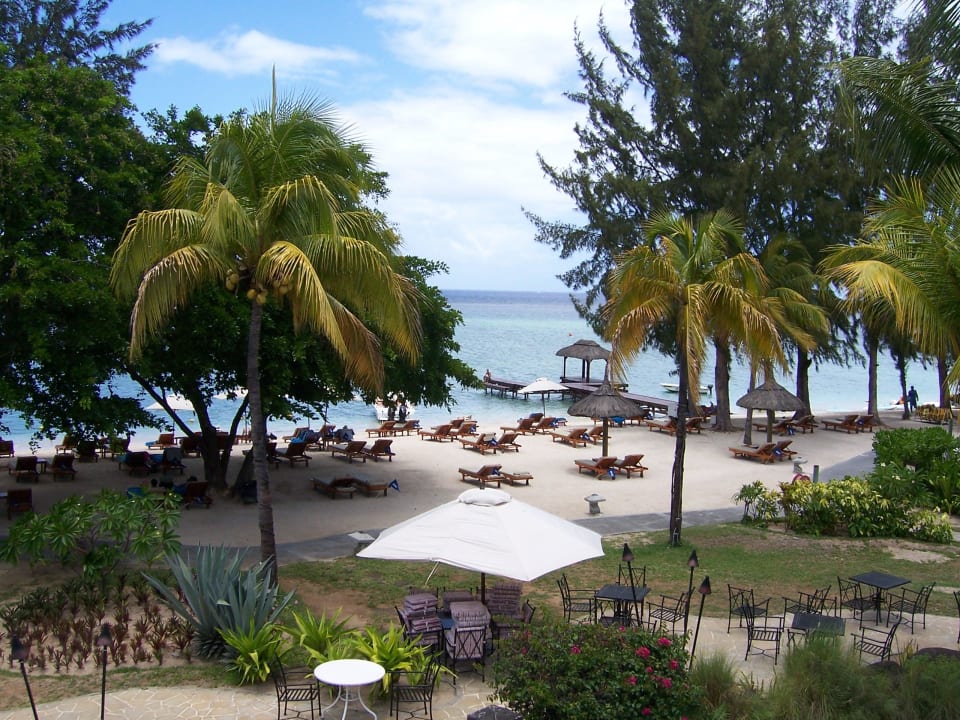 Blick Richtung Meer Hilton Mauritius Resort & Spa