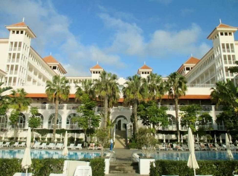 Teilansicht, vom Meer/Pool aus Hotel Riu Madeira