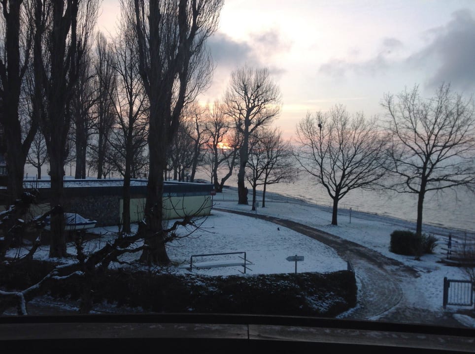 Blick aus dem Zimmer Hotel Heinzler am See
