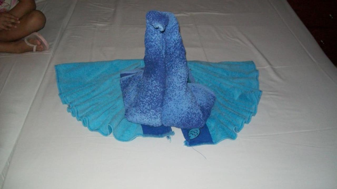 Schwan aus Handtüchern Imperial Shams Abu Soma