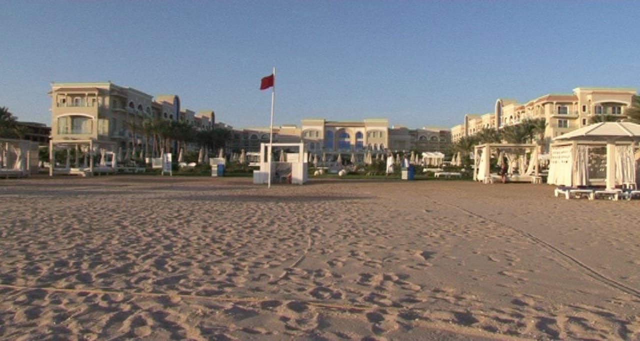 Hotelansicht vom Strand Premier Le Reve Hotel & Spa