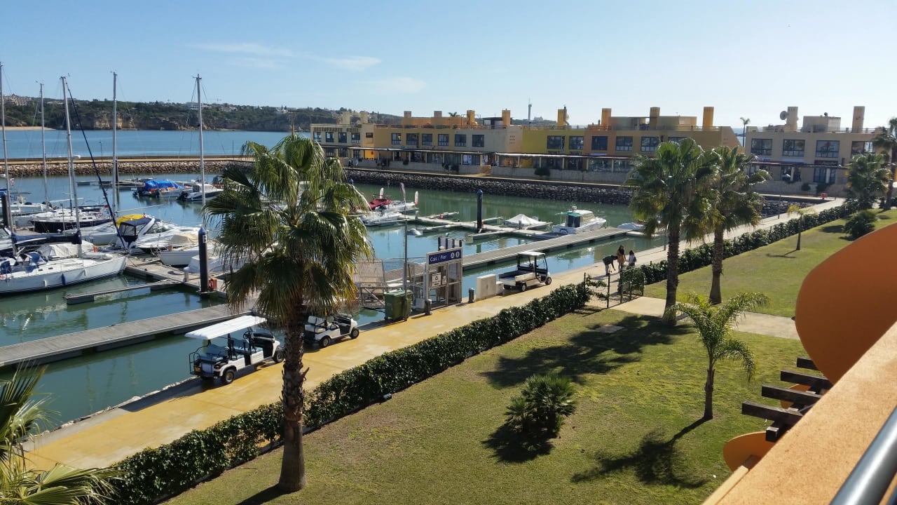 Blick zum Jachthafen NH Marina Portimão Resort