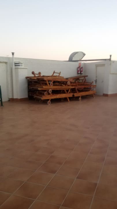 Dachterrasse FKK HL Miraflor Suites Hotel
