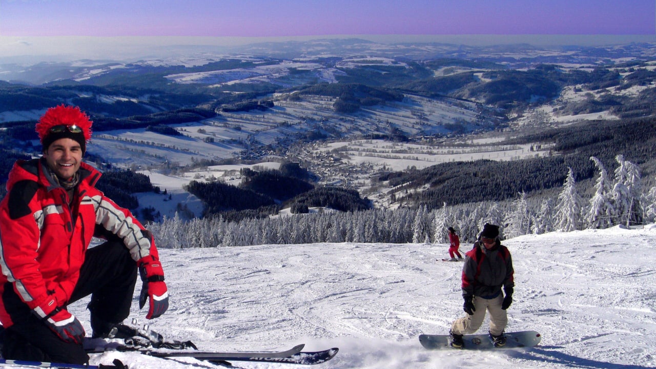Ski slopes in Rokytnice Apartments HELAS - Riesengebirge / Krkonoše