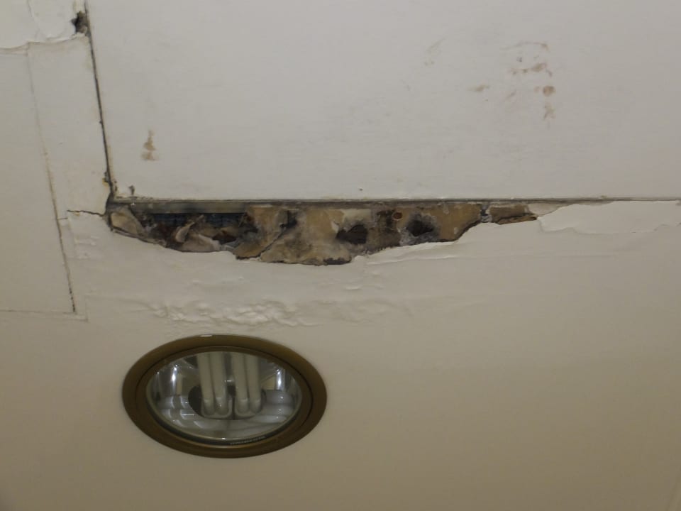 Decke am Gang Hotel Rio Athens