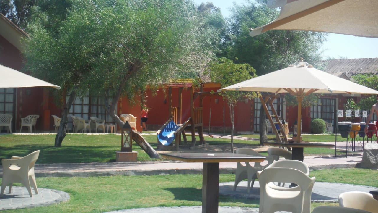 Spielplatz bei der La Veranda Pickalbatros Jungle Aqua Park Resort - Neverland Hurghada