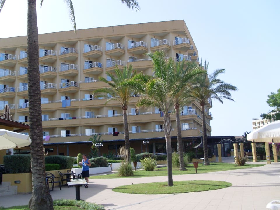 Fassade blättert etwas Hotel Cala Millor Garden - Adults only