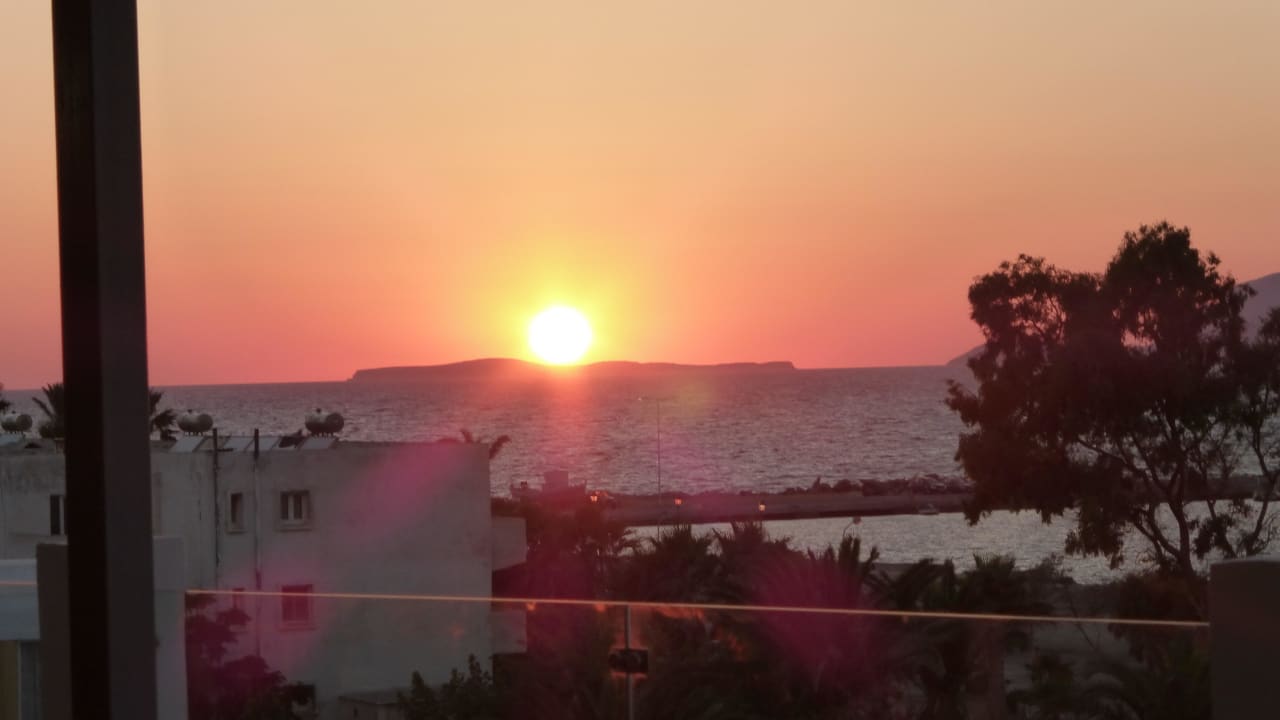 Romantisches Abendessenterrasse Mastichari Bay Hotel